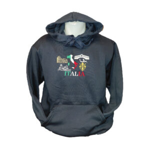 Felpa con cappuccio "Italia Monumentale"