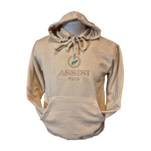 Felpa con cappuccio "Assisi: la Colomba e l'Ulivo"